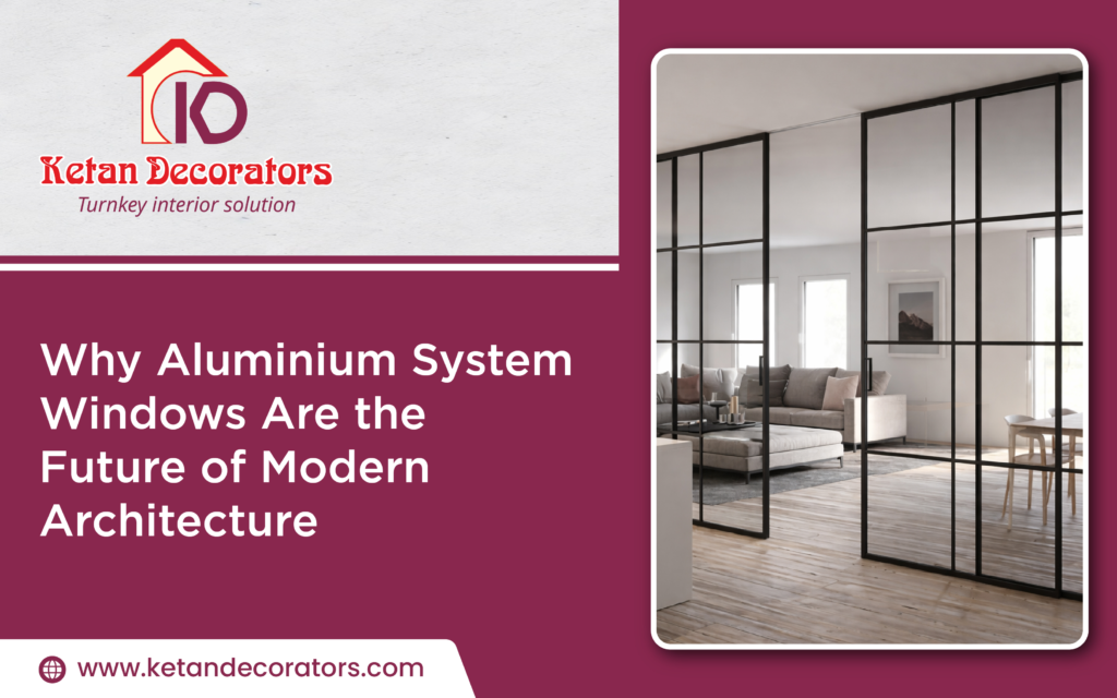 aluminum system window