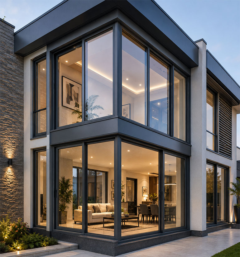 Aluminium System Windows